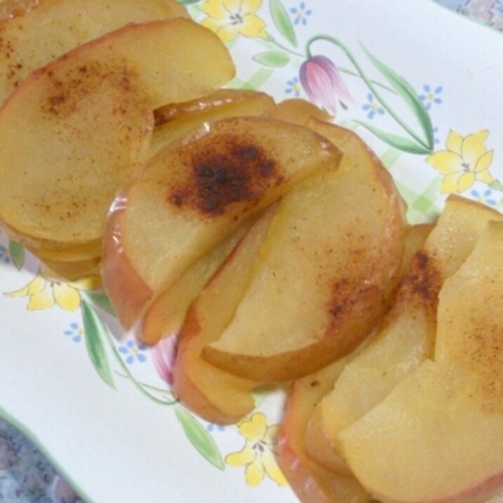 りんご消費 シナモン香る焼きリンゴ レシピ 作り方 By はな94 楽天レシピ